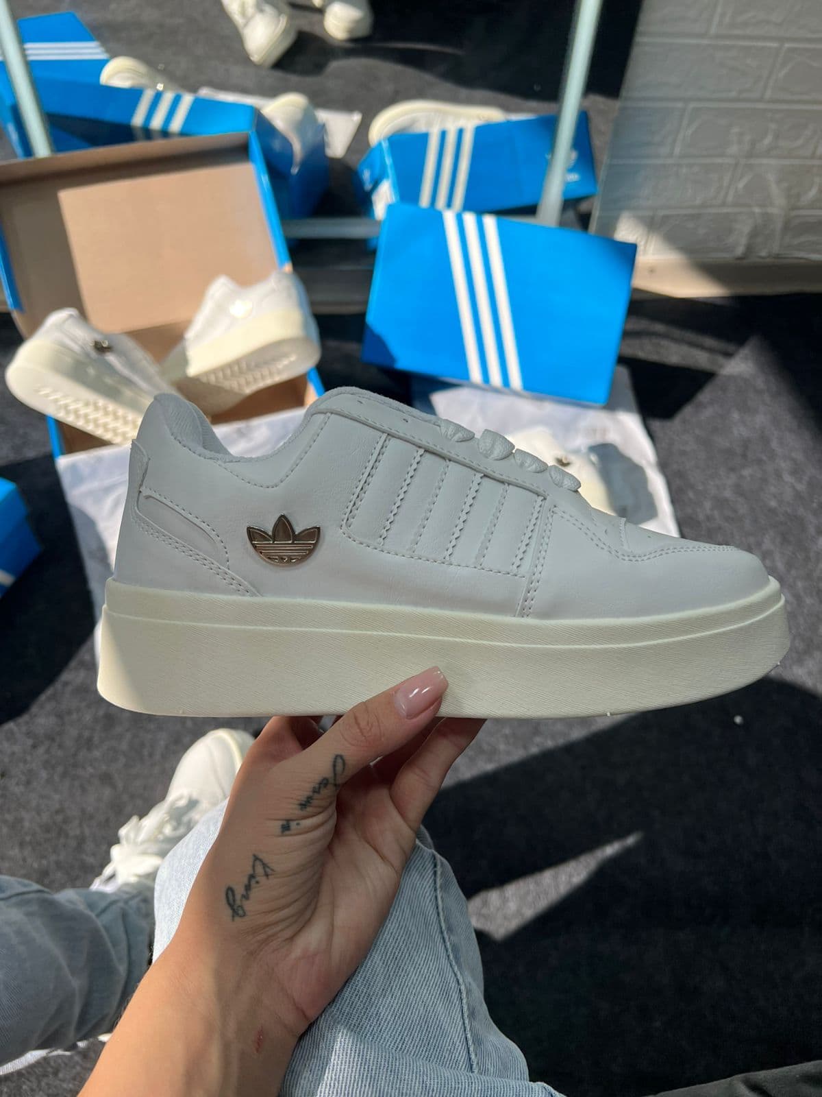 Adidas Fórum Bold Branco — foto principal