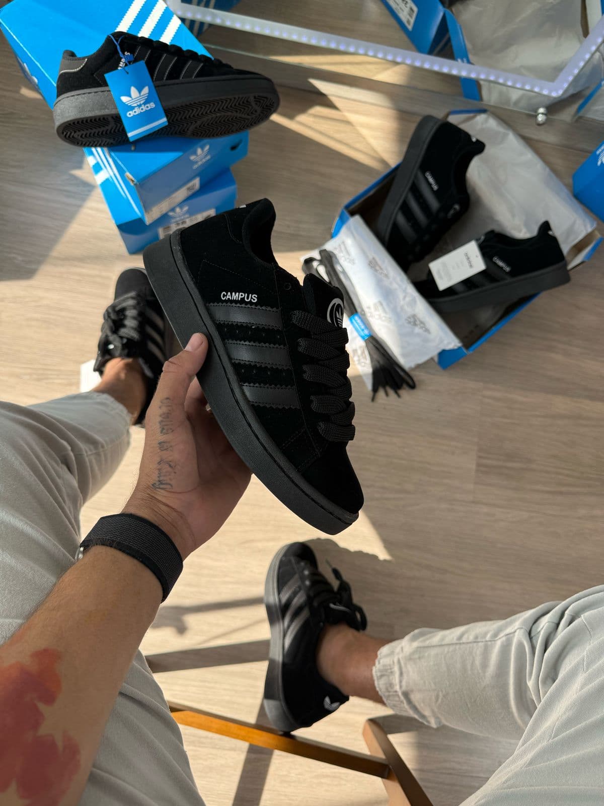 Adidas Campus Preto — foto principal