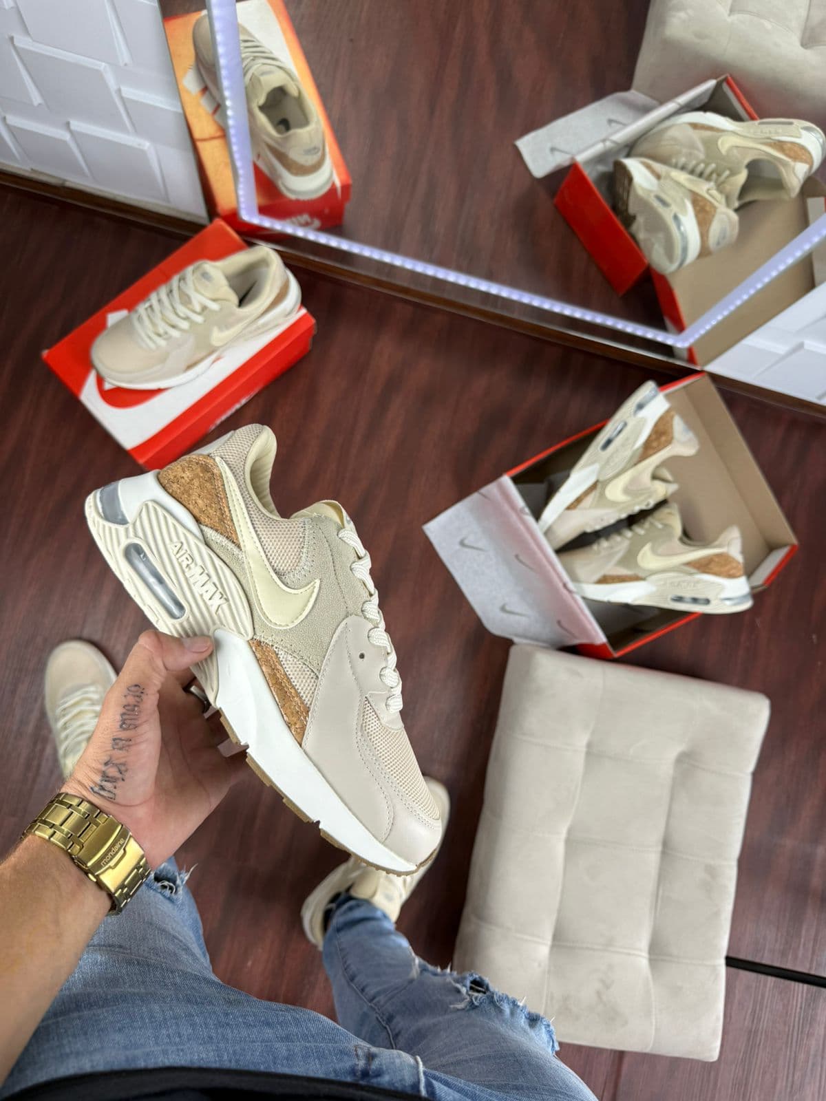 Nike Air Max Excee Premium - Bege — foto principal