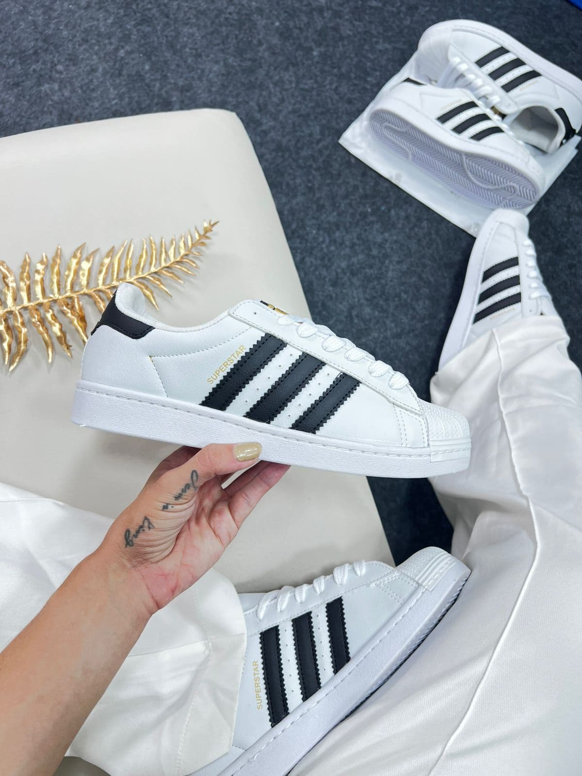 Adidas Superstar Branco E Preto — foto principal