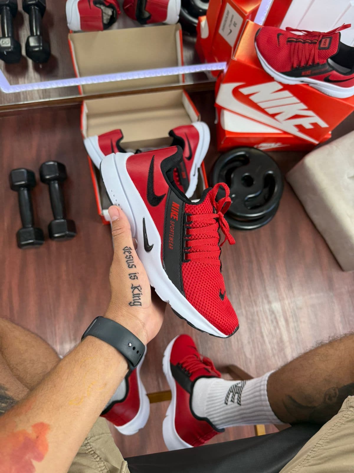 Nike Air Presto Sportswear - Vermelho — foto principal